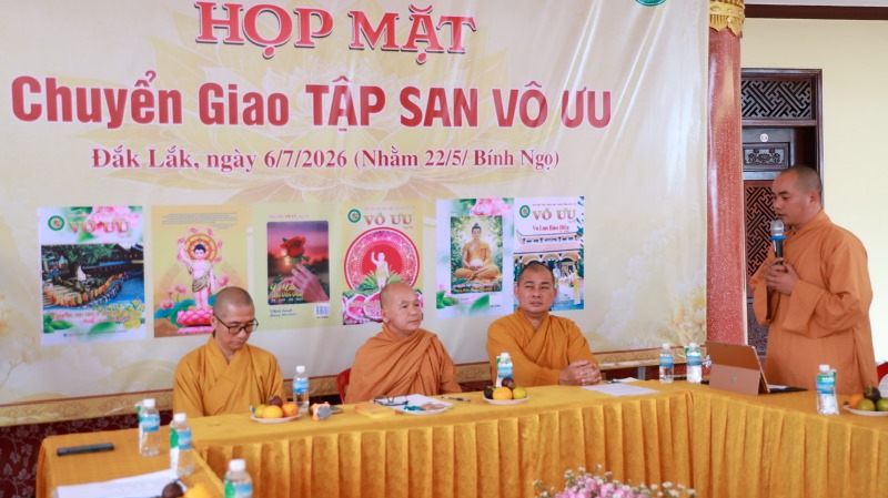 Video: Ban Văn hóa - Nghi lễ tiếp nhận tập san Vô Ưu