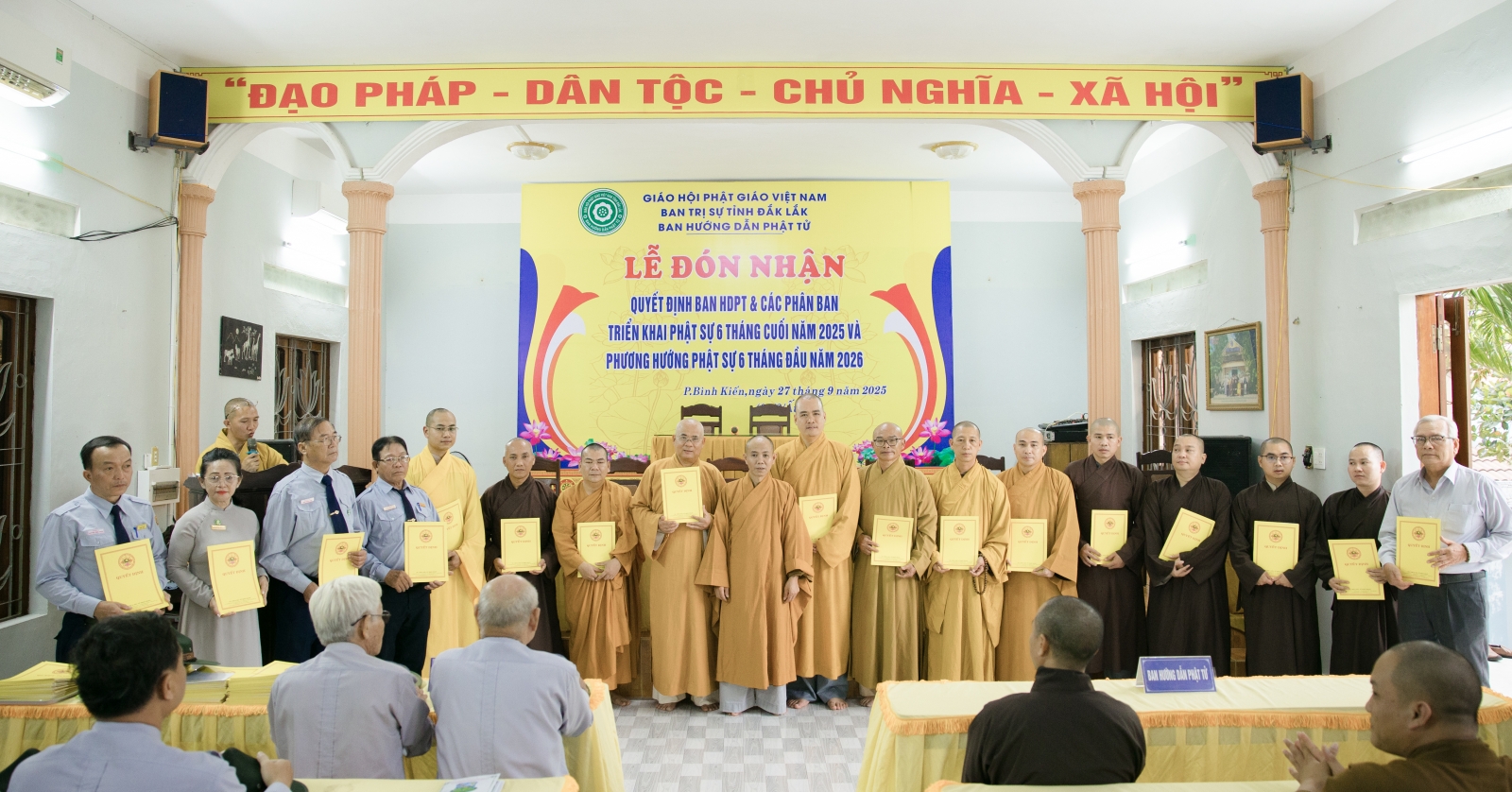 Ban Hướng dẫn Phật tử tỉnh họp và triển khai phương hướng hoạt động sau sáp nhập