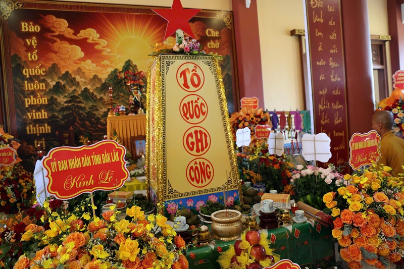 Đắk Lắk: Trang nghiêm Đại lễ cầu quốc thái dân an và tưởng niệm Anh hùng liệt sĩ