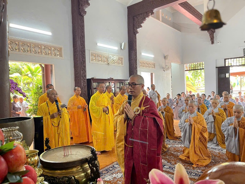 P.Tân Lập: Chùa Dược Sư tưởng niệm Húy nhật lần thứ 46 cố Hòa thượng Thích Viên Đức