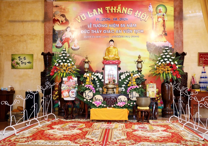 P.BMT: Tịnh xá Ngọc Quang trang Nghiêm Đại lễ Vu lan Báo hiếu 