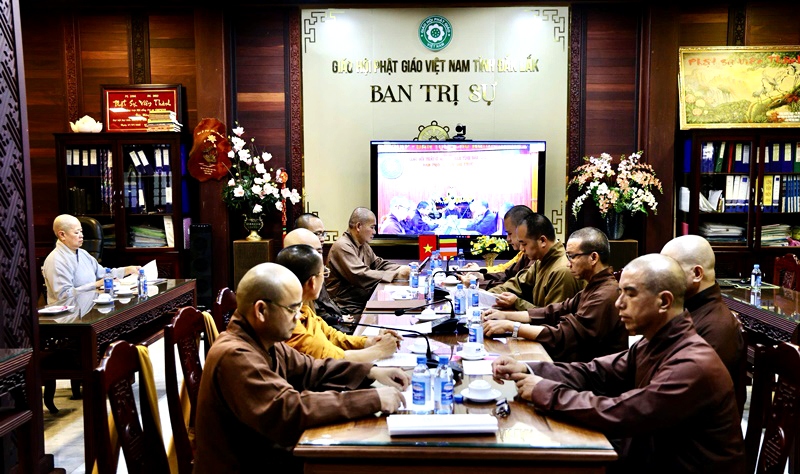 Thường trực Ban Trị sự GHPGVN tỉnh Đắk Lắk họp phiên định kỳ tháng 9/2026