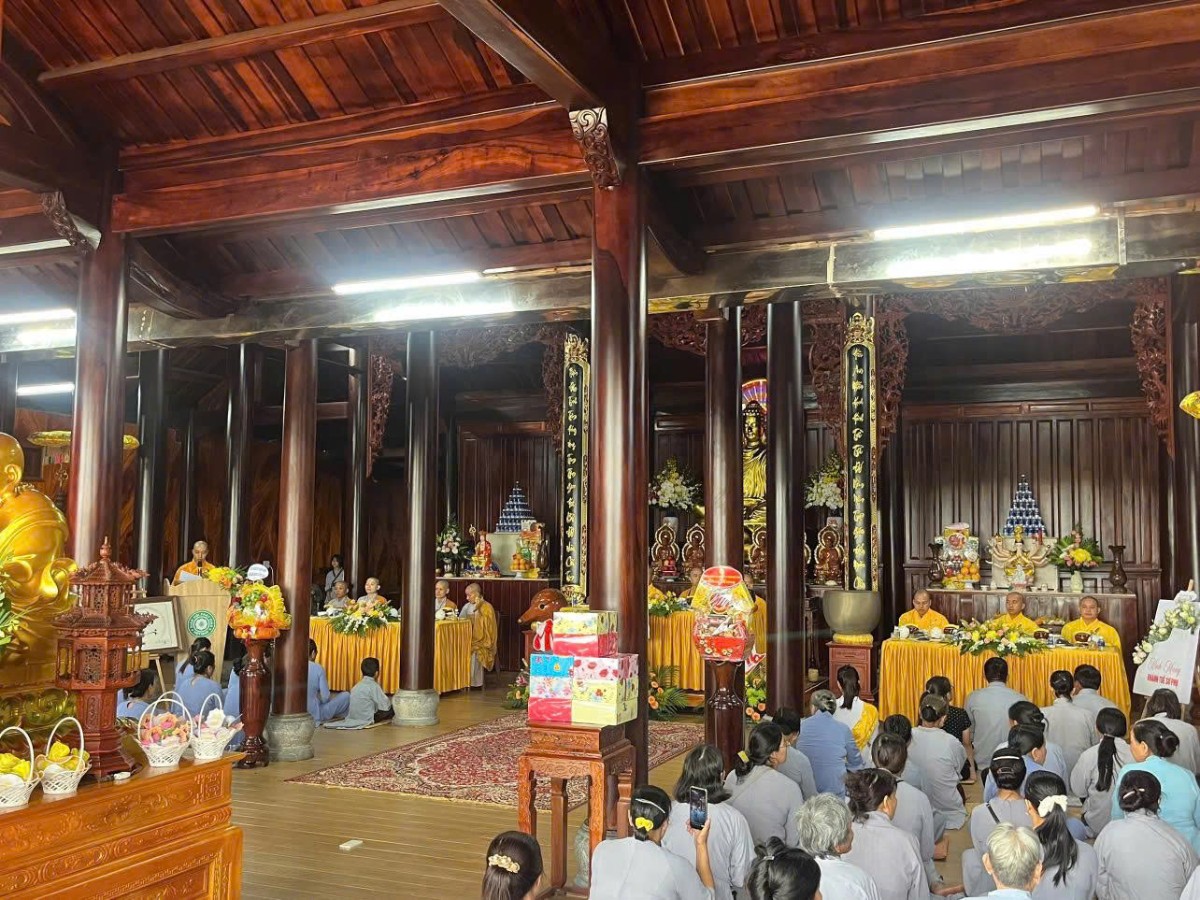 X. Krông Búk: Chùa Thiện Hòa trang nghiêm tổ chức Đại lễ Vu lan Báo hiếu PL.2570