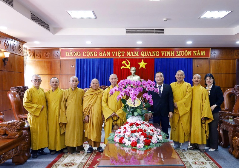 Thường trực BTS thăm và chúc Tết các cơ quan chức năng tỉnh Đắk Lắk