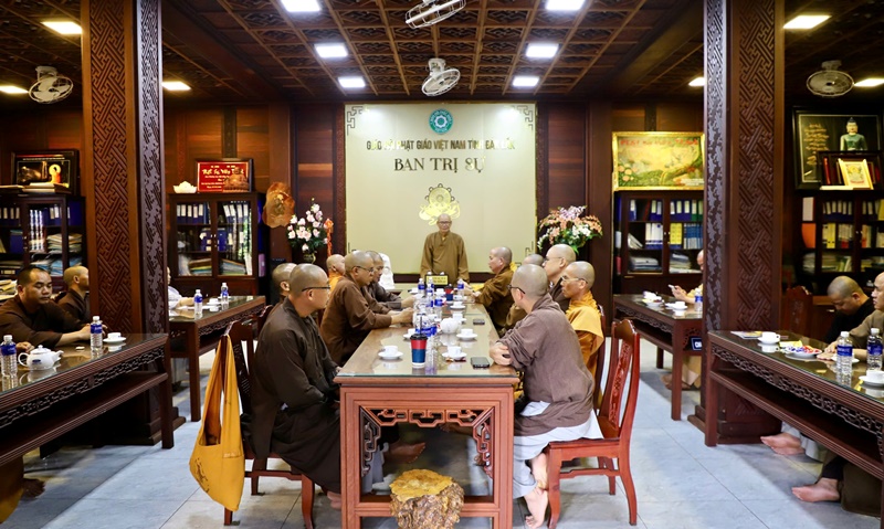Thường trực Ban Trị sự Phật giáo tỉnh Đắk Lắk họp phiên bất thường