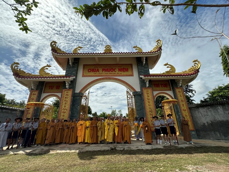 Krông Bông : Lễ An vị tại chùa Phước Niệm