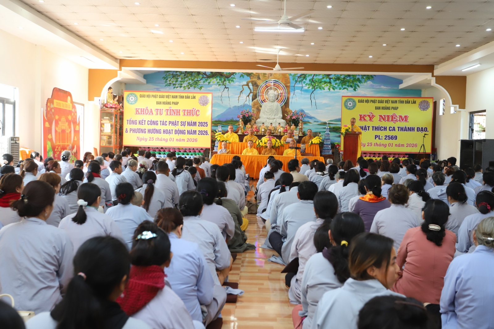 X. Đức Bình: Ban Hoằng pháp tổng kết Phật sự và tổ chức khóa tu “Một ngày tỉnh thức”