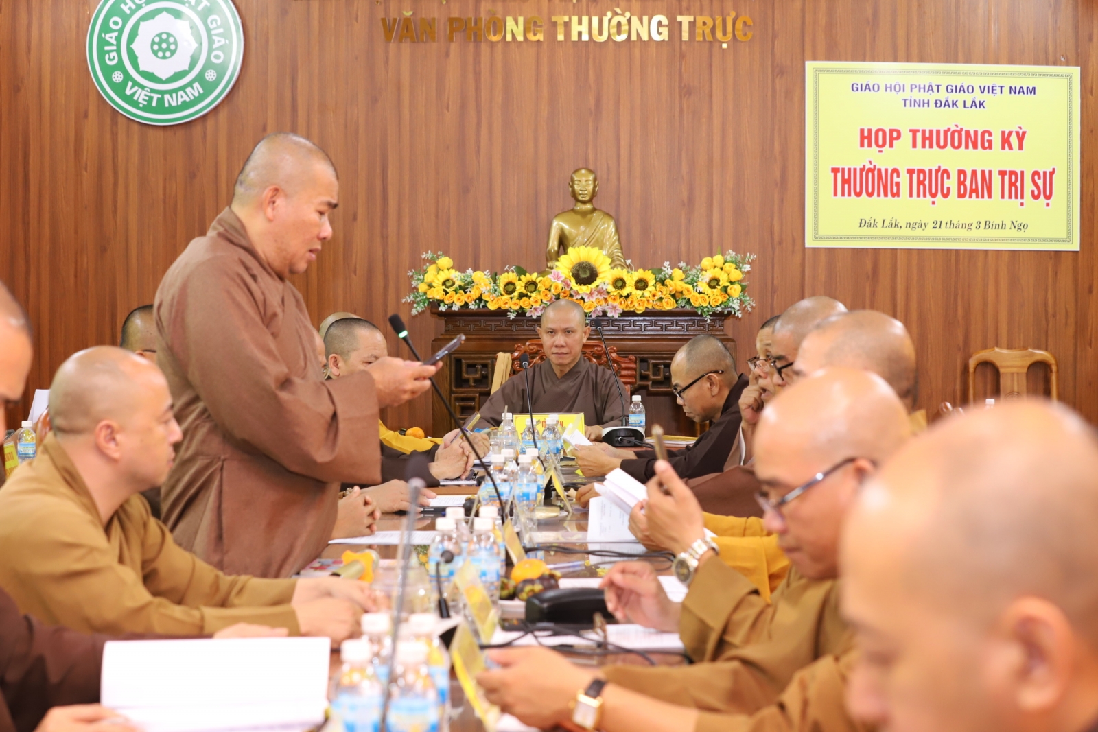 Ban Trị sự tỉnh Đắk Lắk rà soát công tác Phật đản, An cư Kiết hạ và Đại hội nhiệm kỳ 2026 – 2031