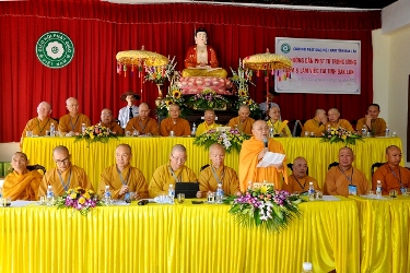 Đoàn công tác Ban Hướng dẫn Phật tử Trung ương thăm và làm việc tại tỉnh Đăk Lăk
