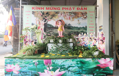 Thiết trí Vườn Lâm Tỳ Ni tại tư gia xã Ea Mnang huyện CưMgar