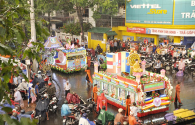 Video: Lễ Diễu hành xe đạp kính mừng Phật đản LHQ Vesak 2019