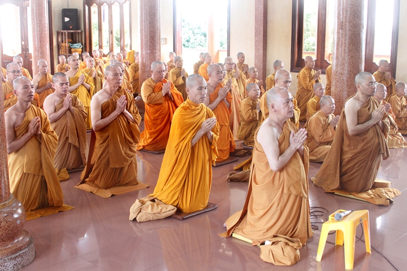 P.BMT: 72 hành giả Tăng Ni hệ phái Khất sĩ tác pháp An cư Kiết hạ 
