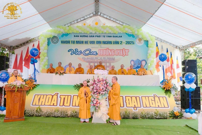 Khai mạc khóa tu mùa hè “Voi Đại Ngàn” lần 2 – 2025