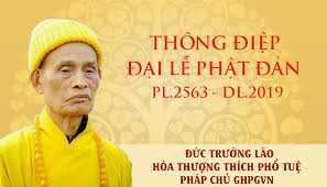 Thông điệp Đại lễ Phật đản PL.2565 của Đức Pháp chủ Giáo hội Phật giáo Việt Nam