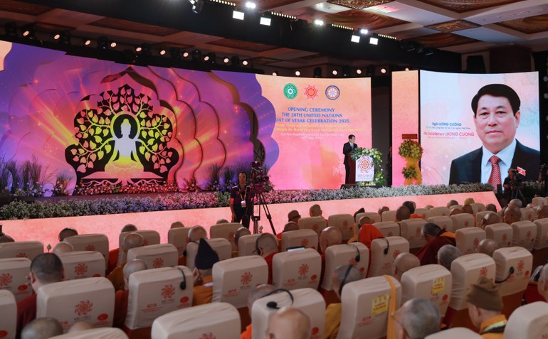 Trọng thể khai mạc Đại lễ Vesak Liên Hiệp Quốc 2025 tại TP.HCM