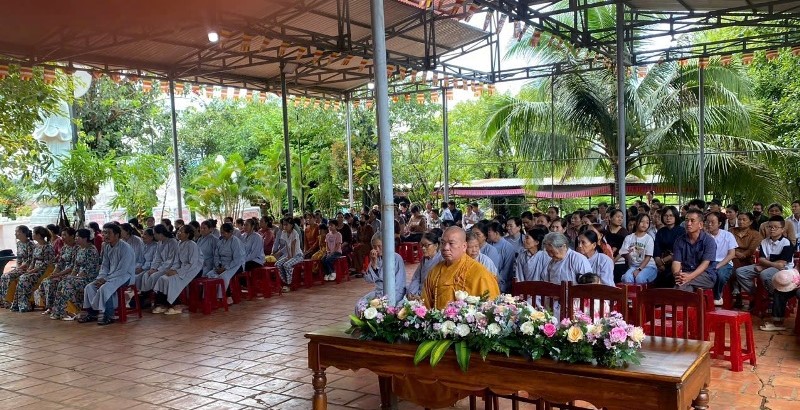 Các tự viện xã Ea Wer, Ea Nuol tổ chức Đại lễ Vu lan Báo hiếu