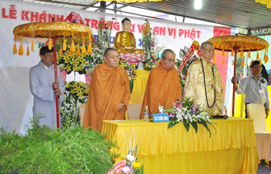 Lễ khánh tạ trùng tu - An vị Đức Phật Bổn sư Thích Ca Niết Bàn và tượng đài Bồ Tát Quán Thế Âm tại Chùa Vương Xá TP.BMT
