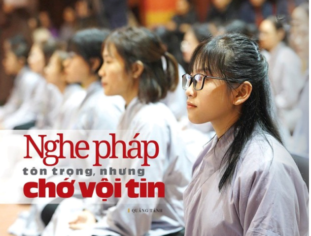 Nghe pháp tôn trọng, nhưng chớ vội tin