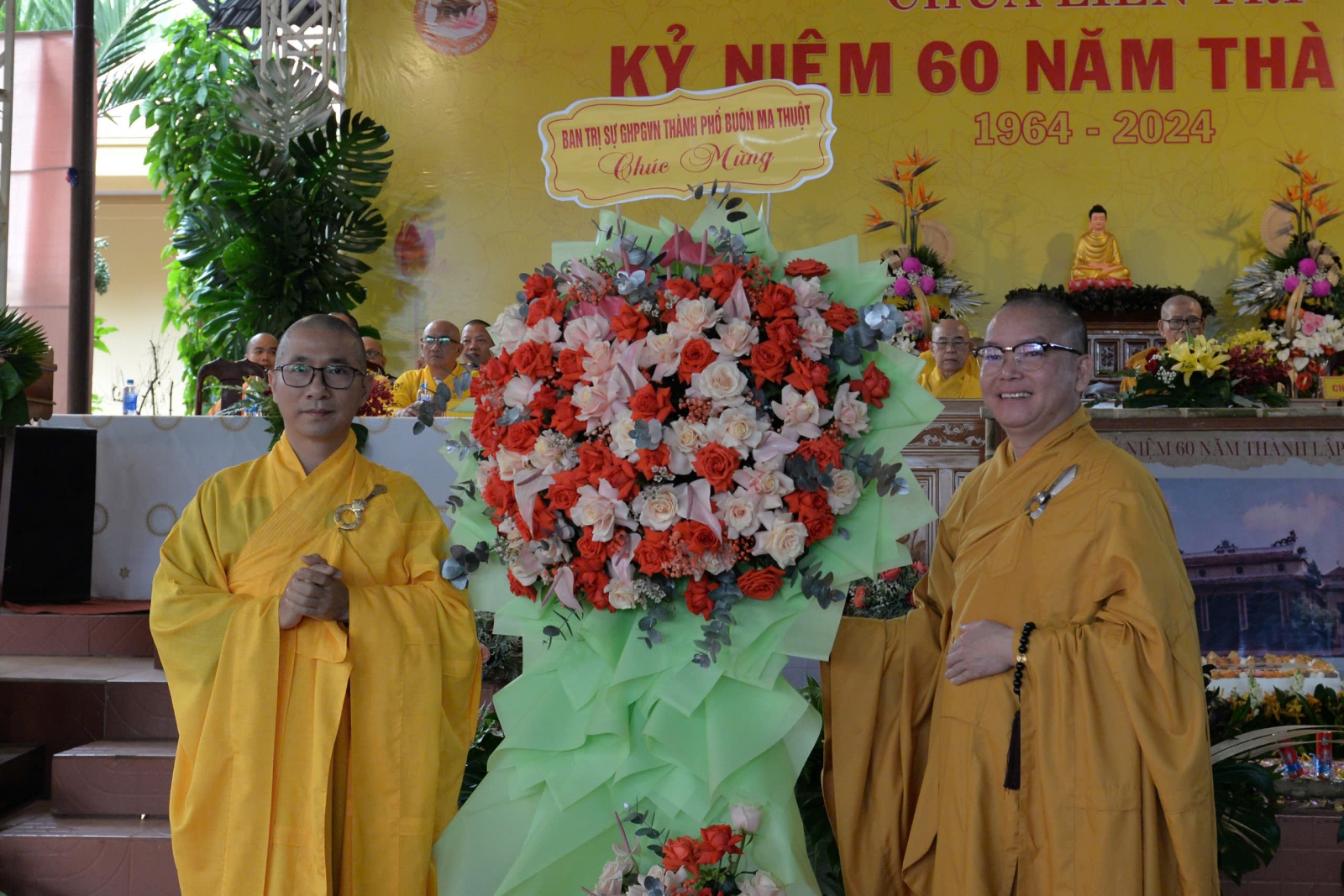 TP. BMT: Đại lễ kỷ niệm 60 năm hình thành và phát triển chùa Liên Trì