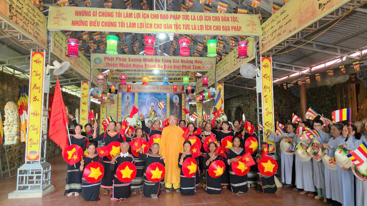 H.Lắk: Phật giáo huyện chuẩn bị công tác kính mừng Phật đản PL.2569