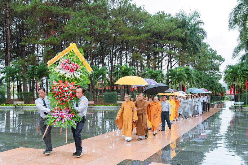 Phật giáo Đắk Lắk tổ chức lễ cầu siêu Anh hùng liệt sĩ