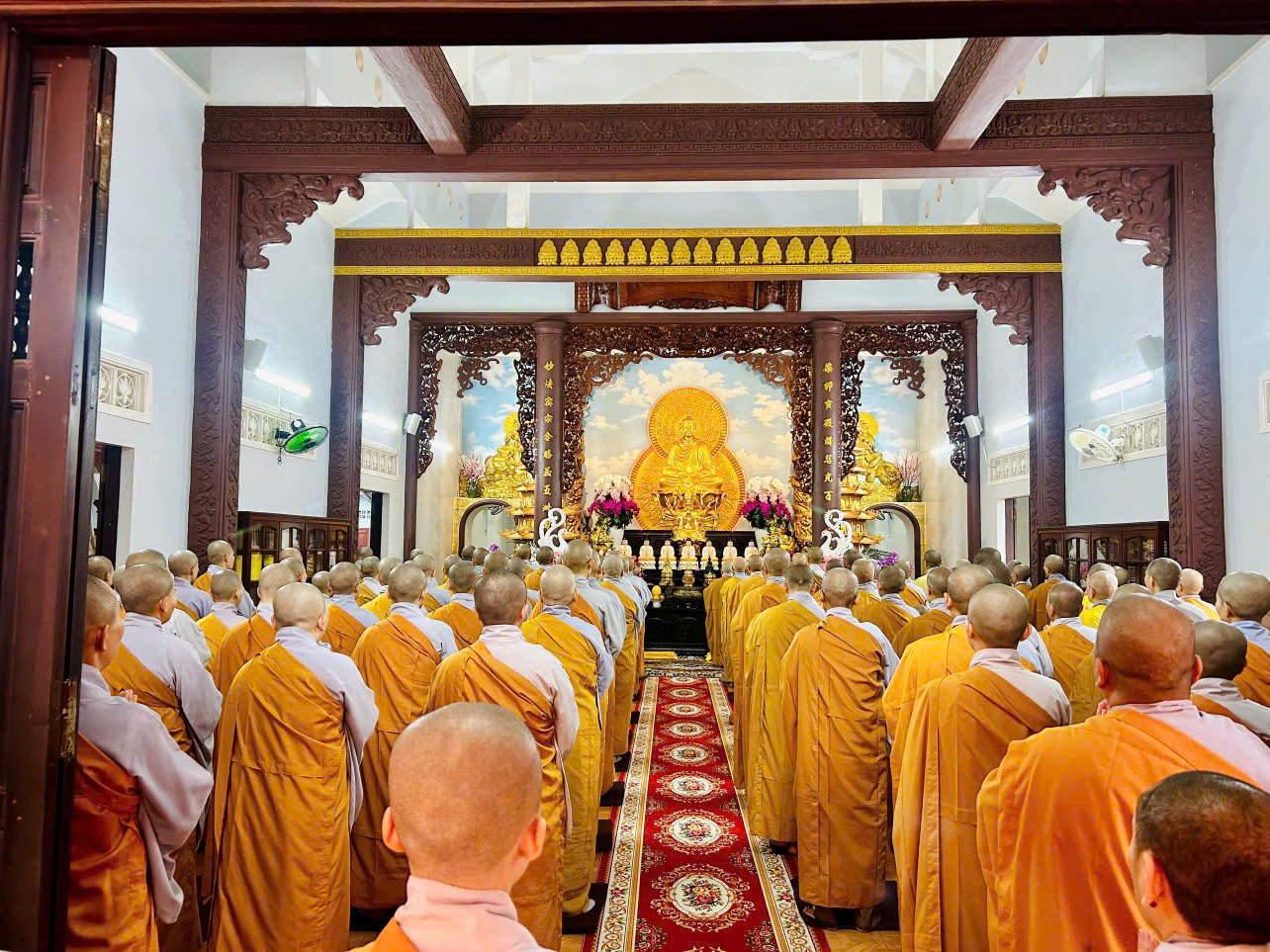 P.Buôn Ma Thuột: Trang nghiêm Lễ Tự tứ – Giải chế An cư của chư Ni Bắc tông