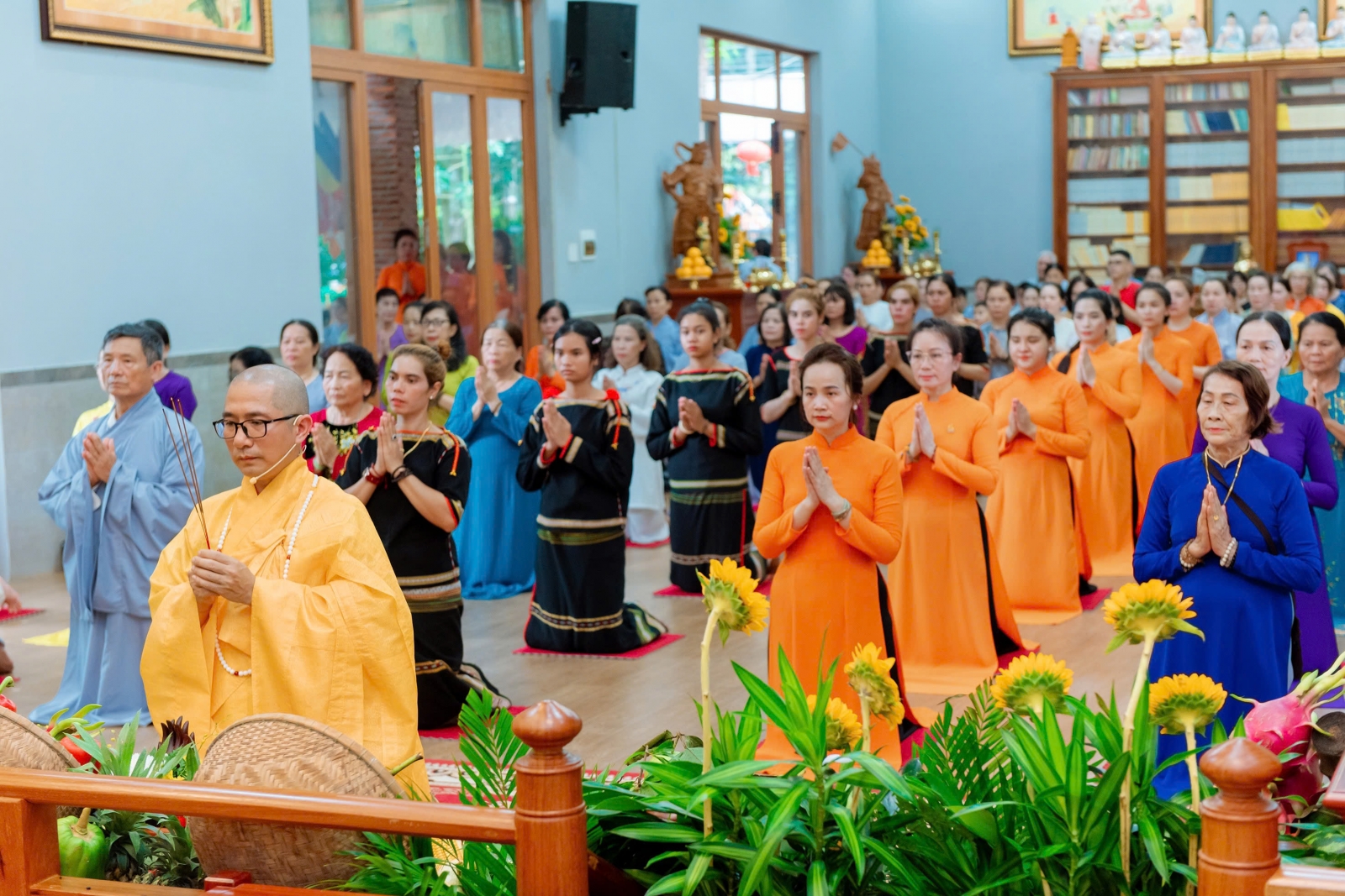 P.Tân Lập: Đại lễ Vu Lan - Báo hiếu PL.2569 tại Phật đường Pô Lăn