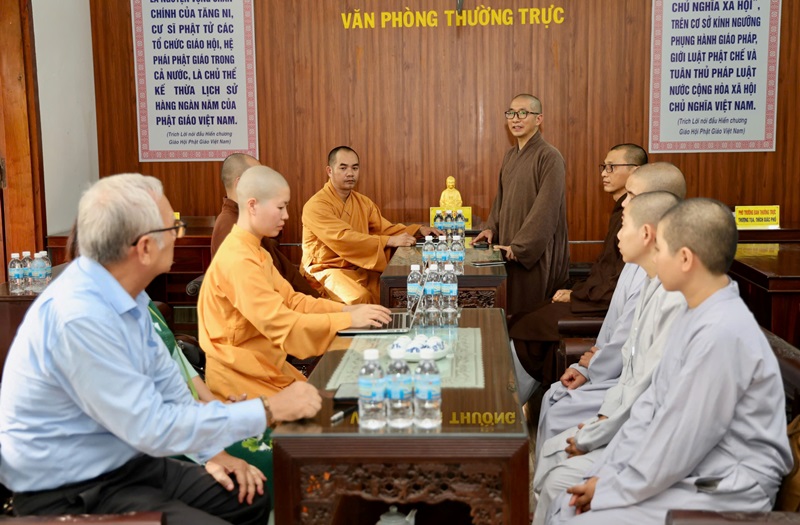 Gặp mặt Ban TT - TT Phật giáo tỉnh Đắk Lắk khu vực phía đông