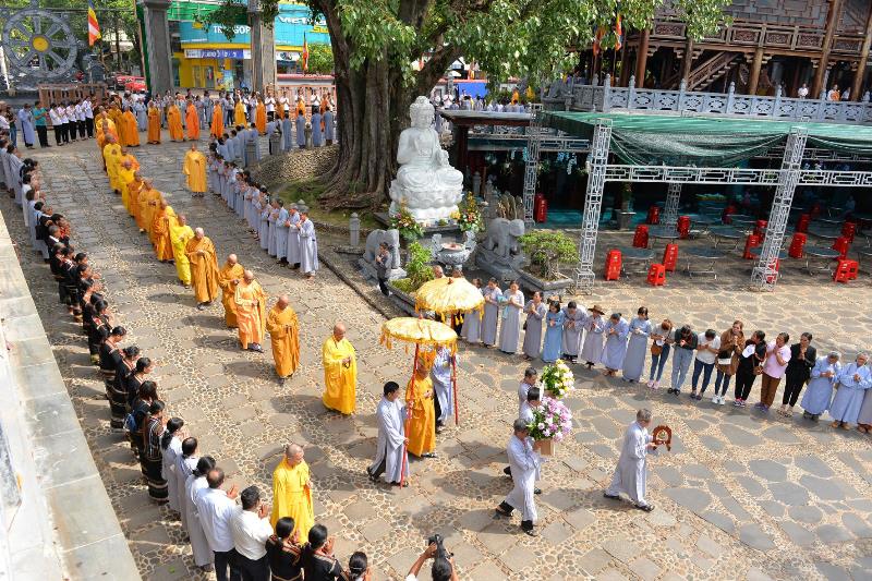 Đắk Lắk: Lễ tưởng niệm húy nhật nhị vị Hòa thượng ân sư nguyên Trụ trì chùa sắc Tứ Khải Đoan