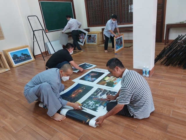 Ban Thông tin Truyền thông Phật giáo tỉnh chuẩn bị “Triển lãm ảnh nghệ thuật - Thời sự Phật giáo“