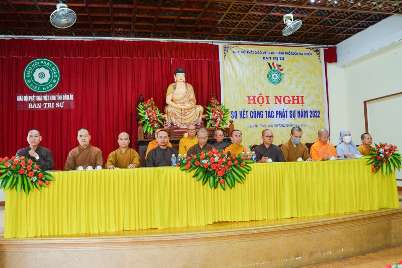 Phật giáo TP. Buôn Ma Thuột tổ chức Hội nghị Sơ kết công tác Phật sự