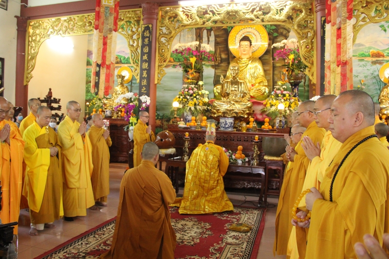 Chùa Hồng Phước Đại lễ Sái tịnh An vị Phật