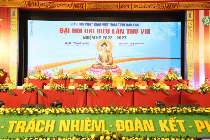 Trực tiếp: Đại hội Đại biểu GHPGVN tỉnh Đắk Lắk lần thứ VIII, nhiệm kỳ 2022-2027