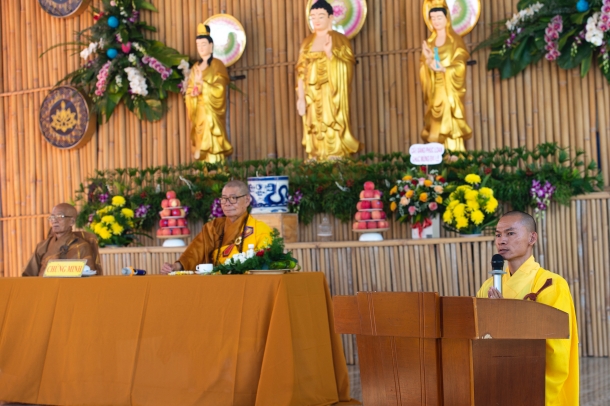 Đại lễ chú nguyện đúc Đại hồng chung niệm Phật đường Mê Linh huyện Lắk