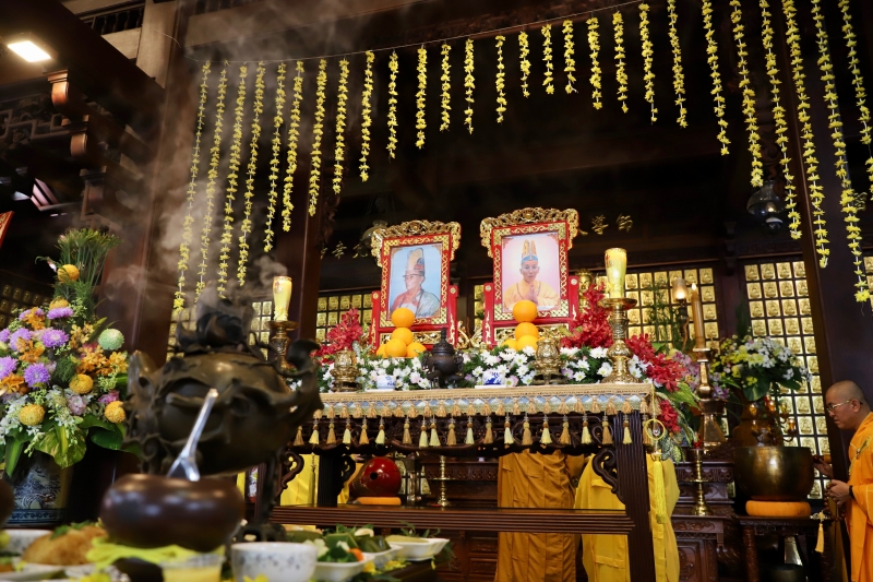 Lễ tưởng niệm Húy nhật nhị vị Hòa thượng nguyên trụ trì chùa Khải Đoan