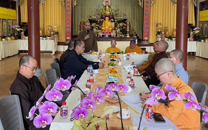 Ban Văn hoá Phật giáo Đak Lak tổ chức buổi họp mặt đầu năm