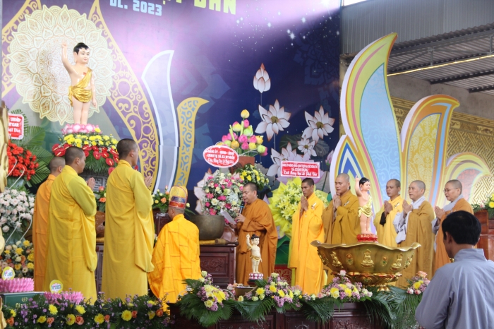 Ban Trị sự Phật giáo huyện CưMgar trang nghiêm tổ chức Đại lễ Phật đản PL.2567 