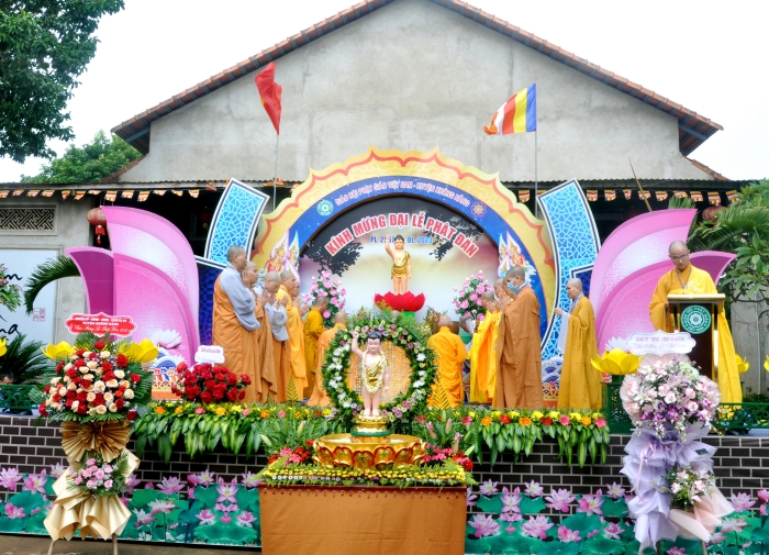 Krông Năng: Ban Trị sự GHPGVN Huyện tổ chức Đại lễ Phật đản PL.2567-DL.2023