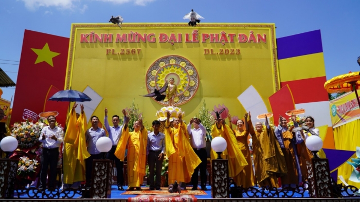 EaKar: Ban Trị sự Phật giáo Huyện trang nghiêm tổ chức Đại lễ Phật đản PL.2567
