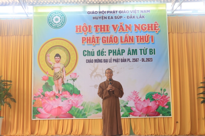 Huyện Ea Súp: Hội thi Văn nghệ Kính mừng Phật đản PL.2567 - DL.2023