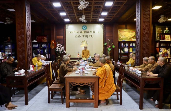 Thường trực Ban Trị sự Phật giáo Đắk Lắk họp phiên thường kỳ