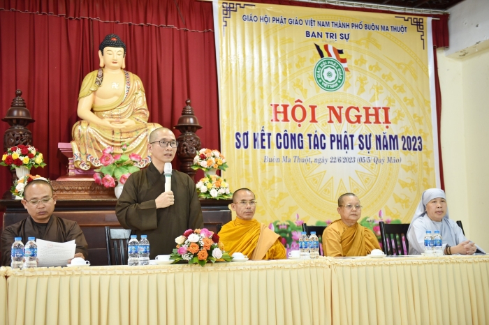 Video: Phật giáo Buôn Ma Thuột sơ kết công tác Phật sự năm 2023