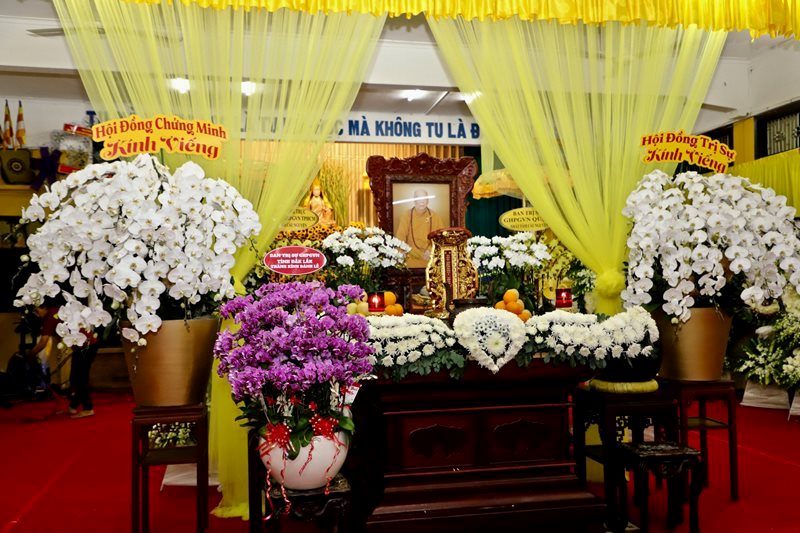 Phật giáo Đắk Lắk viếng tang lễ cố Trưởng lão Hòa thượng, Phó Pháp chủ Thích Hiển Tu