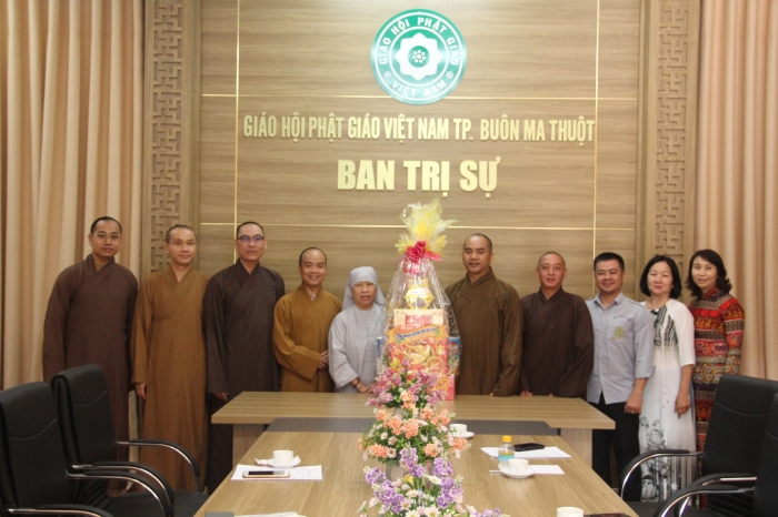 Chuyến công tác thăm và trao đổi Phật sự của Ban Văn hóa GHPGVN tỉnh Đắk Lắk