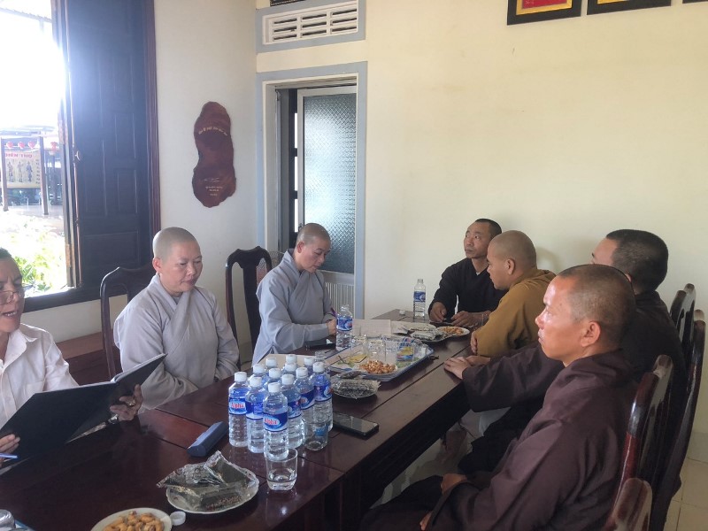Cư Kuin: Ban Trị sự GHPGVN huyện họp triển khai công tác Đại Lễ Phật đản PL.2568 - DL.2024