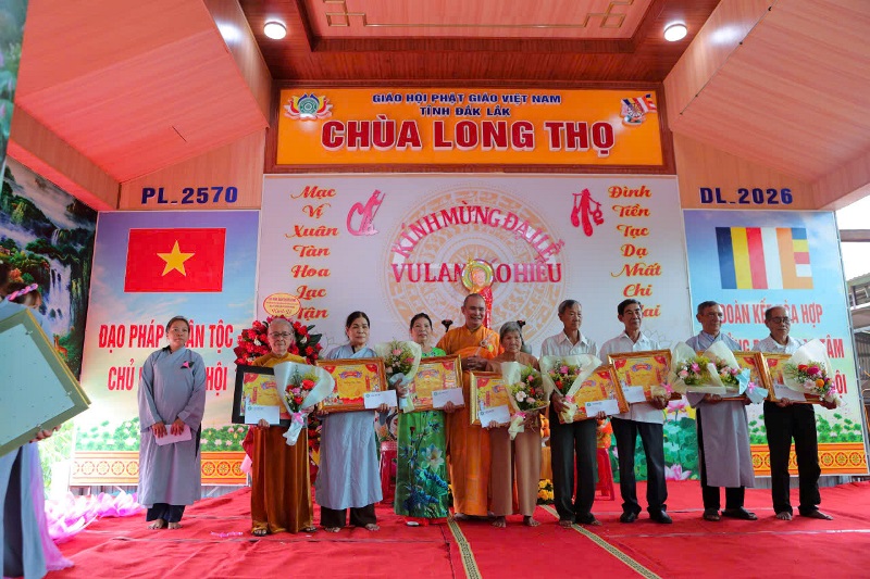 Xã Ea Nuôl: Chùa Long Thọ trang nghiêm tổ chức Đại lễ Vu lan 