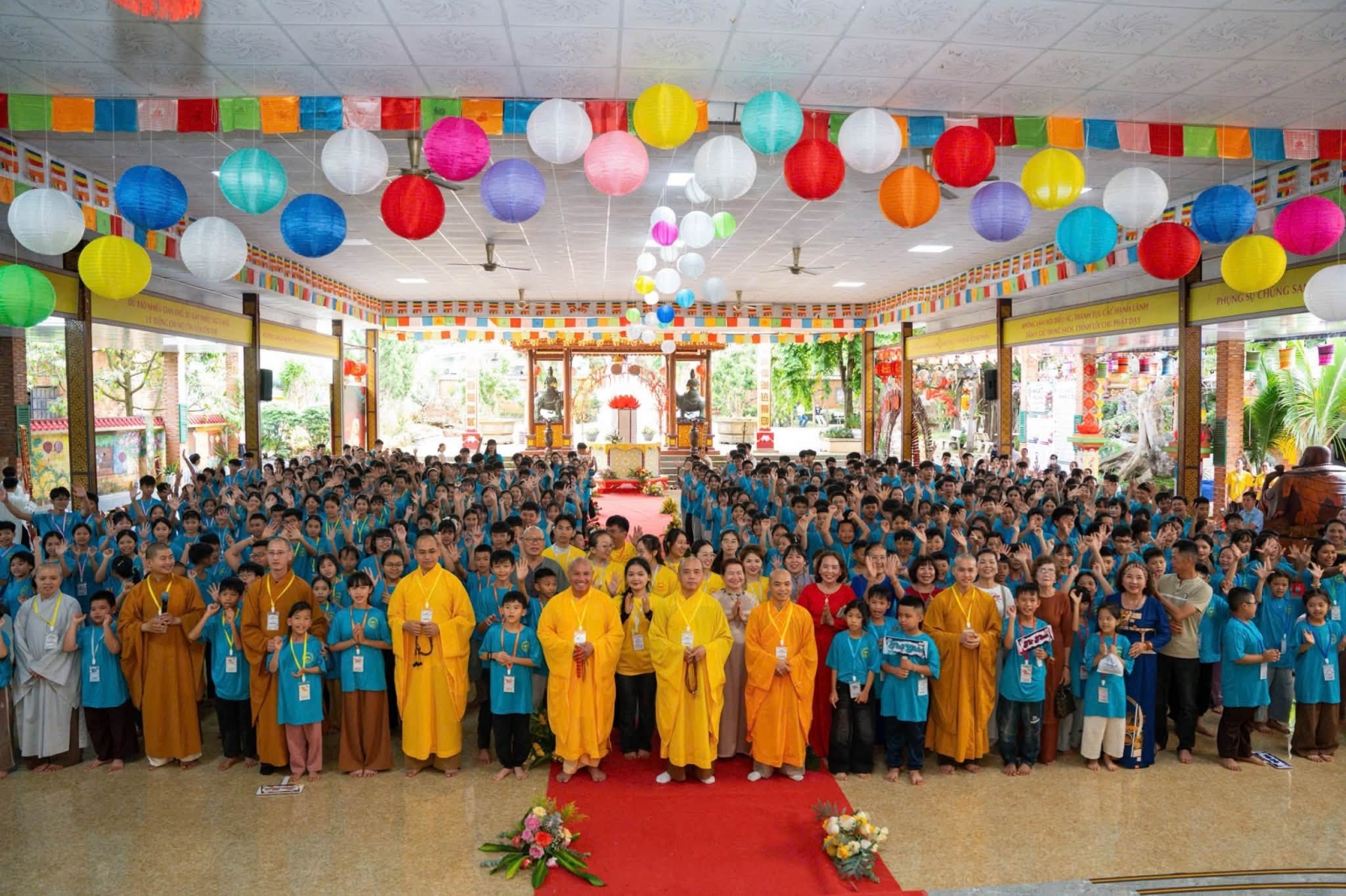X. Quảng Phú: Gần 400 bạn trẻ tham dự lễ khai mạc khóa tu Ươm Mầm Tuổi Trẻ - lần 7 tại chùa Linh Phong