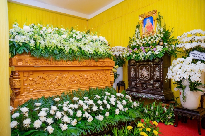 Trang nghiêm Lễ nhập Kim quan Trưởng lão Hòa thượng Thích Đồng Tiến