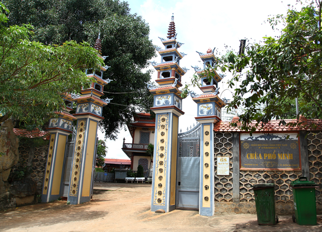 Đăk Lăk: Lịch sử Chùa Phổ Minh tọa lạc tại Thành phố Buôn Ma Thuột.