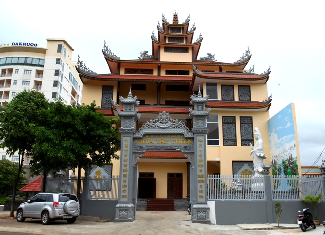 Đăk Lăk: Lịch sử Chùa Tây Thiên tọa lạc tại Thành phố Buôn Ma Thuột.
